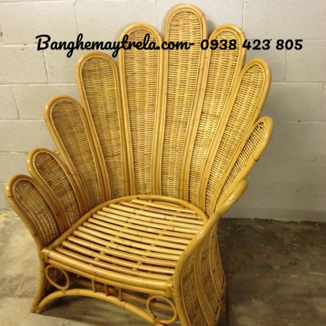 Ghế sofa đơn mây kiểu hiện đại